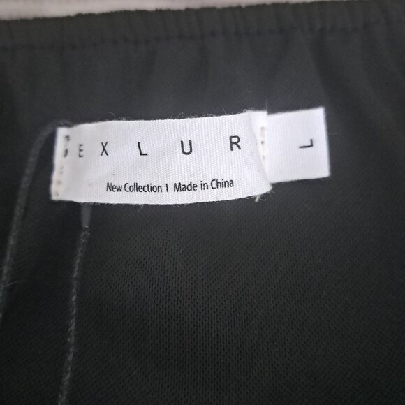 EXLURA Romper Spaghetti Strap Pleated Short Jumpsuit Outfit Large NWT - Picture 8 of 11